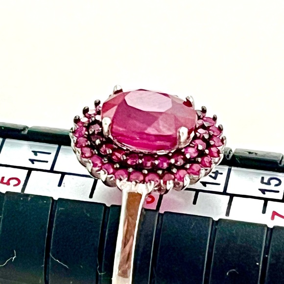 2ct Genuine Ruby 14KGP Ring - Picture 3 of 6